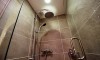 323-シャワールームの様子。ひまわりの様なシャワーヘッドが付いています。(2014-05-27,共用部,BATH,2F)
